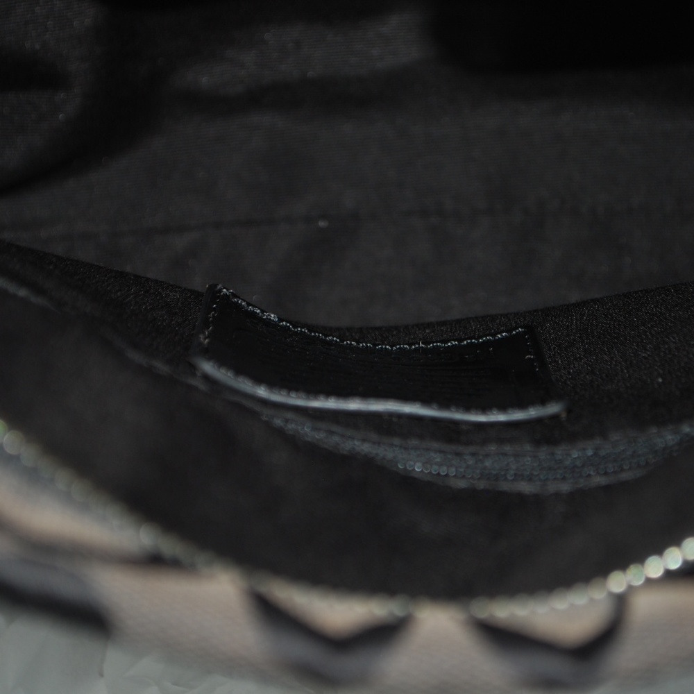 Signature Stripe Python Tote Coach - Picture 8 of 10